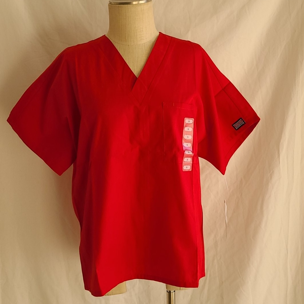 Cherokee Workwear Scrubs Unisex One Pocket Top